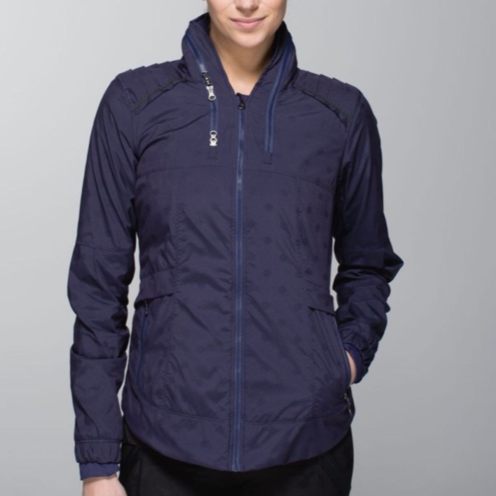 Lululemon Spring Forward Jacket - Navy Blue